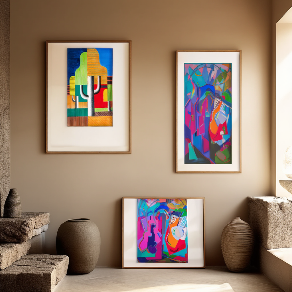 Set of 3 – Modernist, Cubist & Neue Sachlichkeit Prints