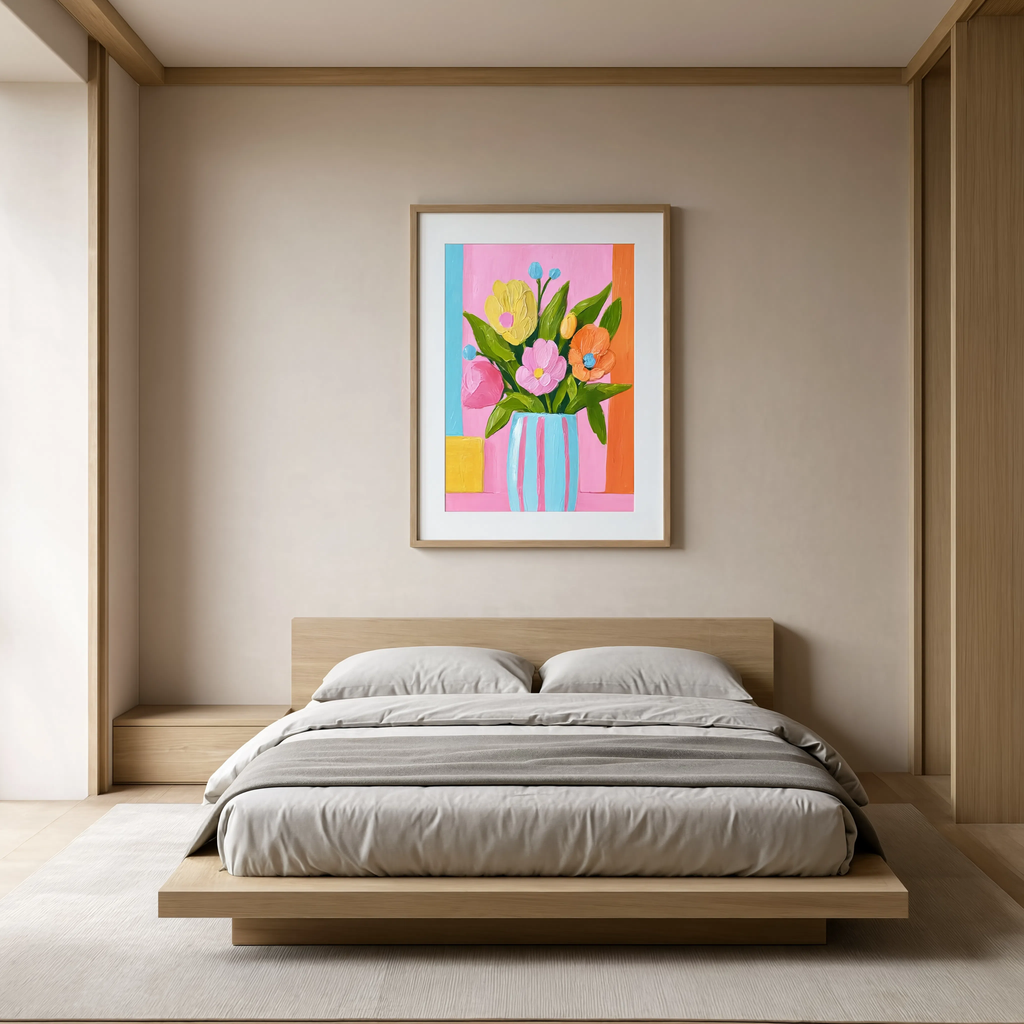 Floral Variation | Modern Floral Art Print