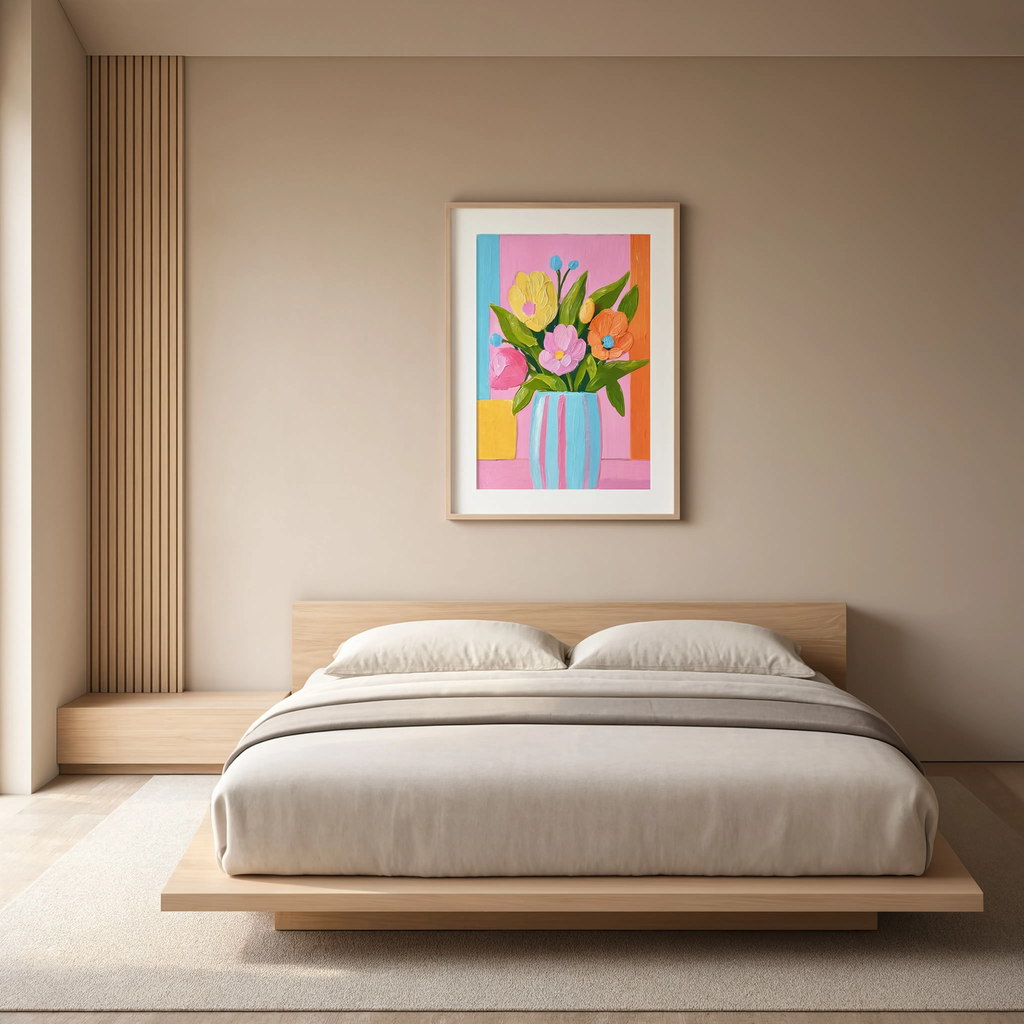 Floral Variation | Modern Floral Art Print