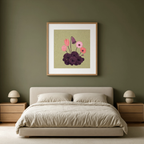 Bloom & Stem Illustration | Modern Botanical Wall Art