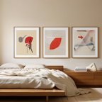 Set of 3 – Dada, Constructivist & Abstract Modern Art Prints - Hakyarts