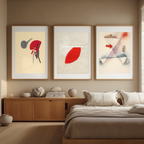 Set of 3 – Dada, Constructivist & Abstract Modern Art Prints - Hakyarts