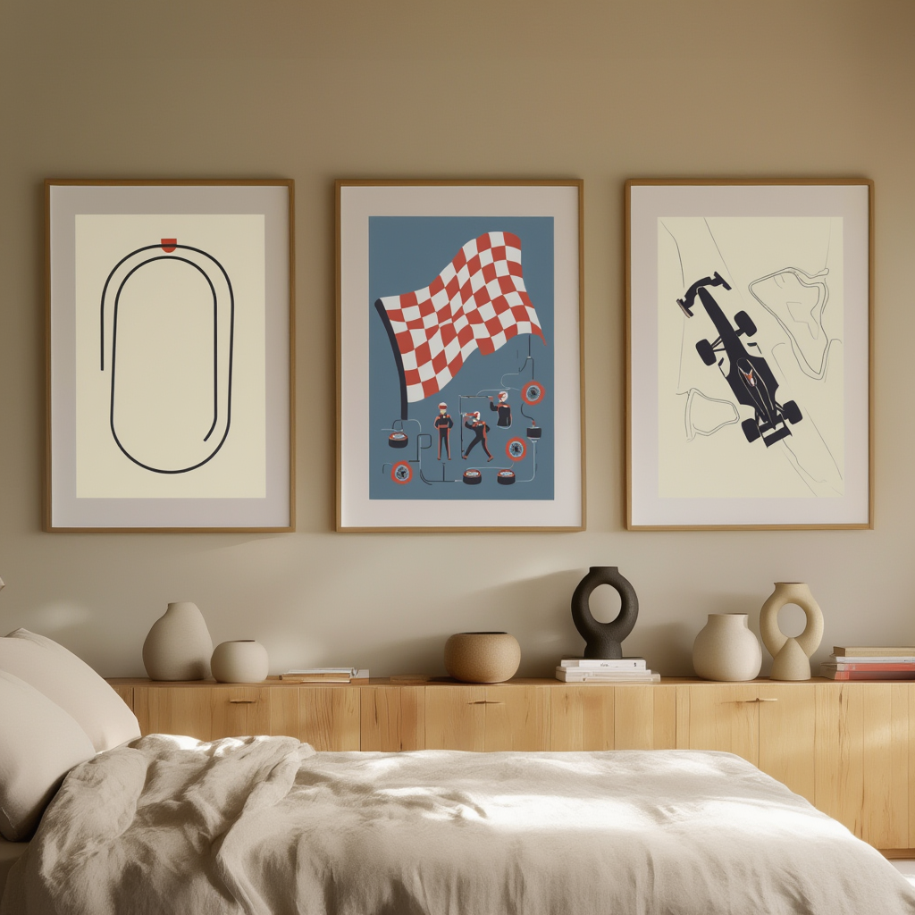 Nordic F1 Motorsport Collection – Version 2 – Set of 3 - Hakyarts
