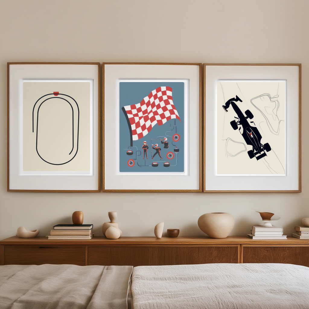 Nordic F1 Motorsport Collection – Version 2 – Set of 3 - Hakyarts