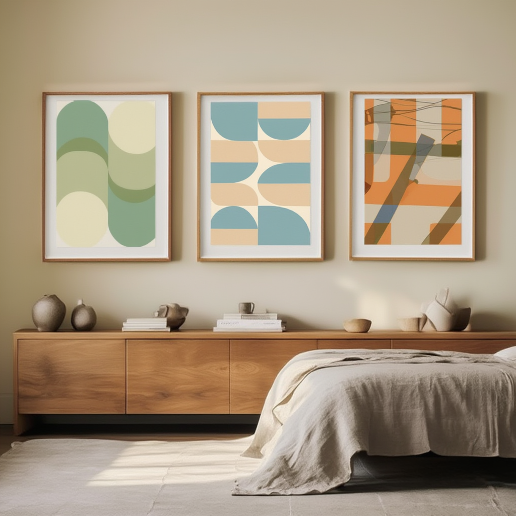 Scandinavian Abstract Collection – Set of 3 - Hakyarts