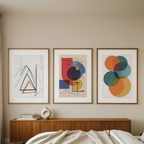 Kandinsky Bauhaus Art – Office Set of 3 Modern Prints - Hakyarts