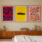 Pop Vibes – Set of 3 Pop Art-Inspired Prints - Hakyarts