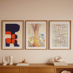 Set of 3 Odilon Redon, Mondrian & Co – Fine Art Prints Collection - Hakyarts