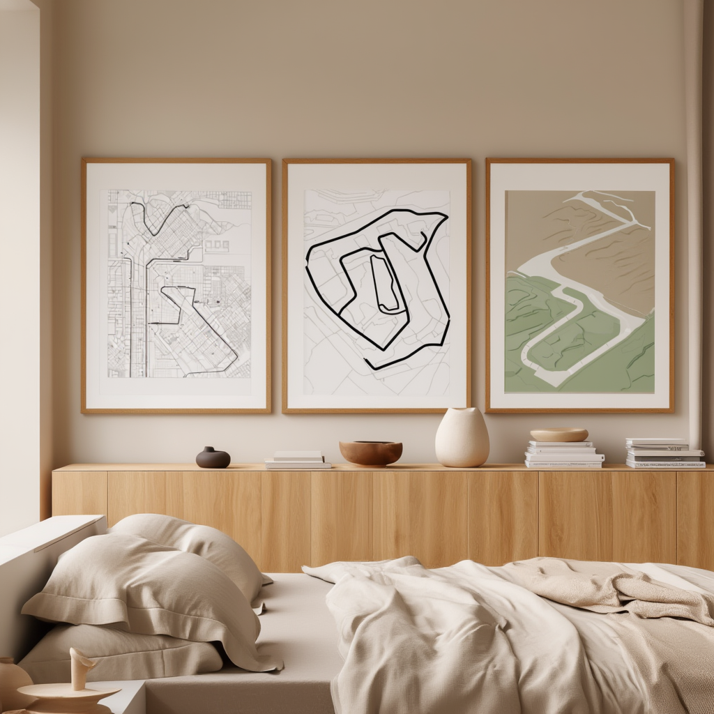 F1 Imola Nordic Circuit – Version 1 – Set of 3 - Hakyarts