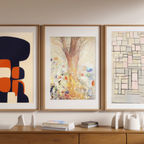 Set of 3 Odilon Redon, Mondrian & Co – Fine Art Prints Collection - Hakyarts