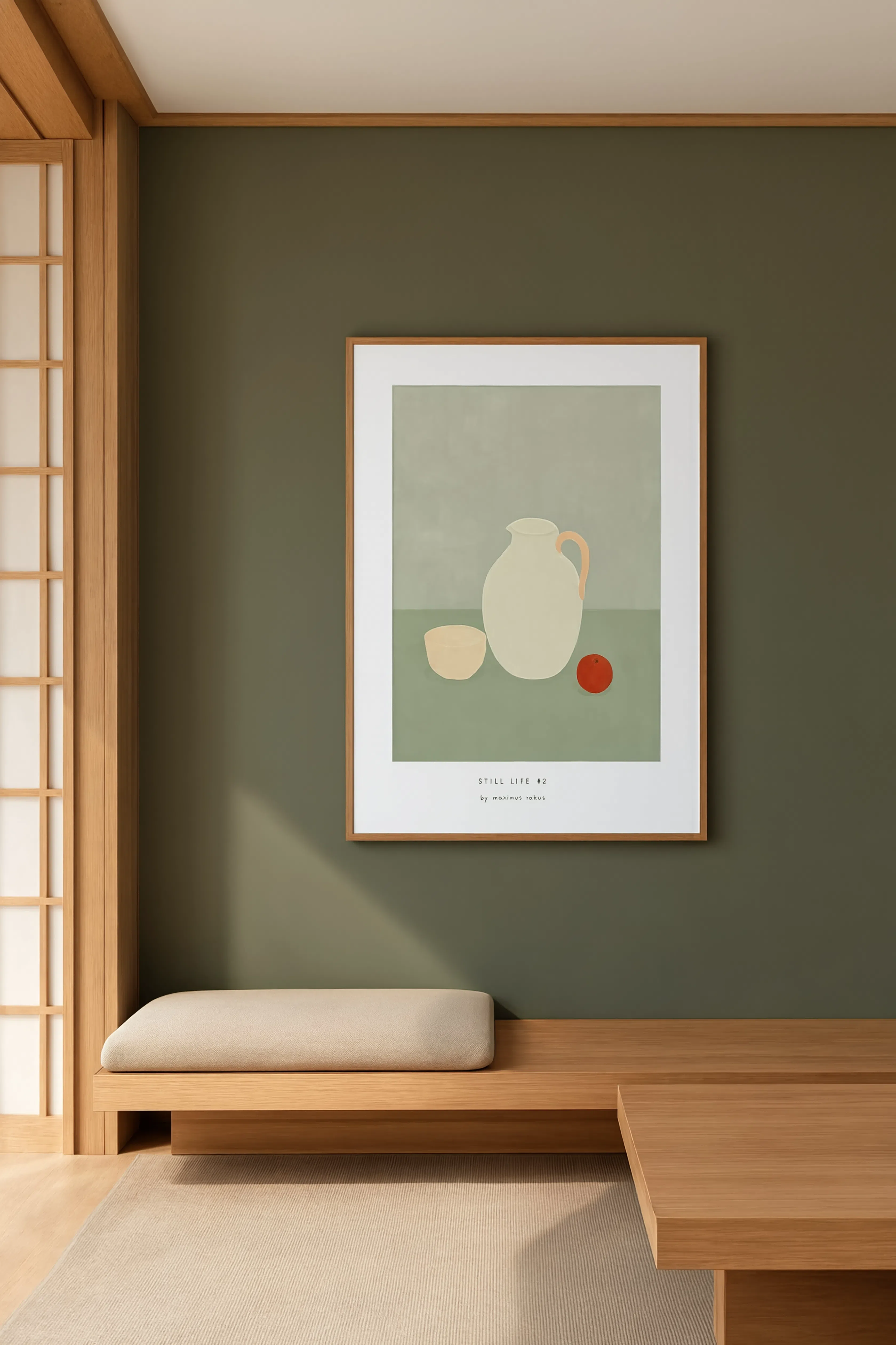 Quiet Still Life | Minimalist Contemporary Art Print