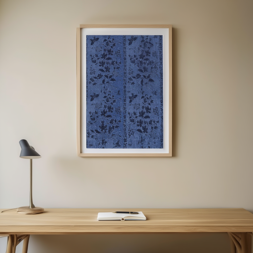 Traditional Batak Weaving-Inspired Art Print