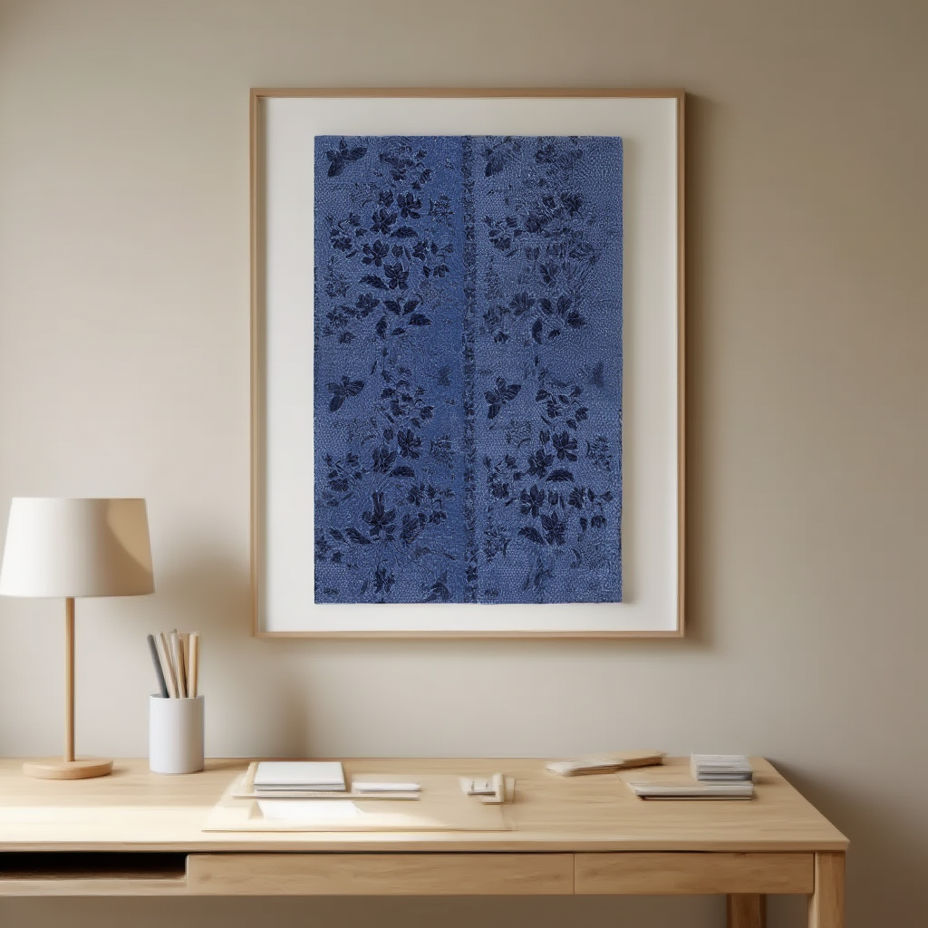 Traditional Batak Weaving-Inspired Art Print