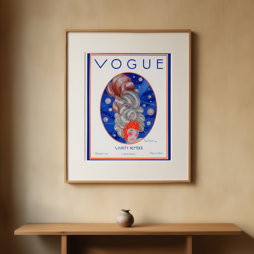 Vogue 1924 Vanity Number – Vintage Editorial Art Print