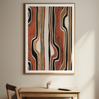 Traditional Mudcloth Pattern Art Print