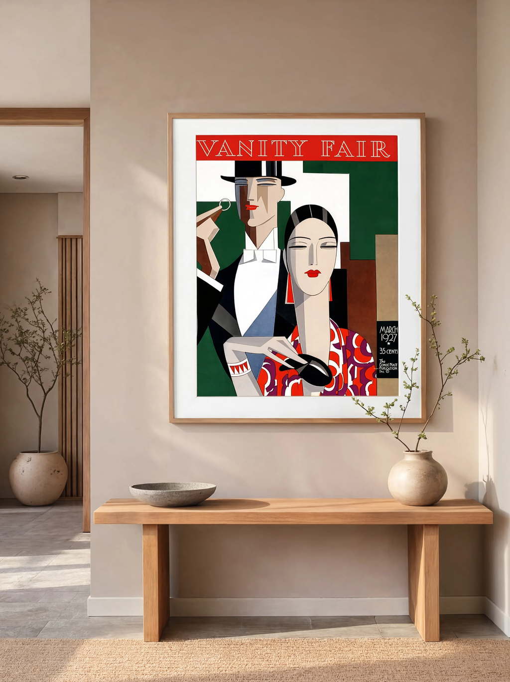 Vanity Fair Cover March 1927 – Vintage Magazine Art Print