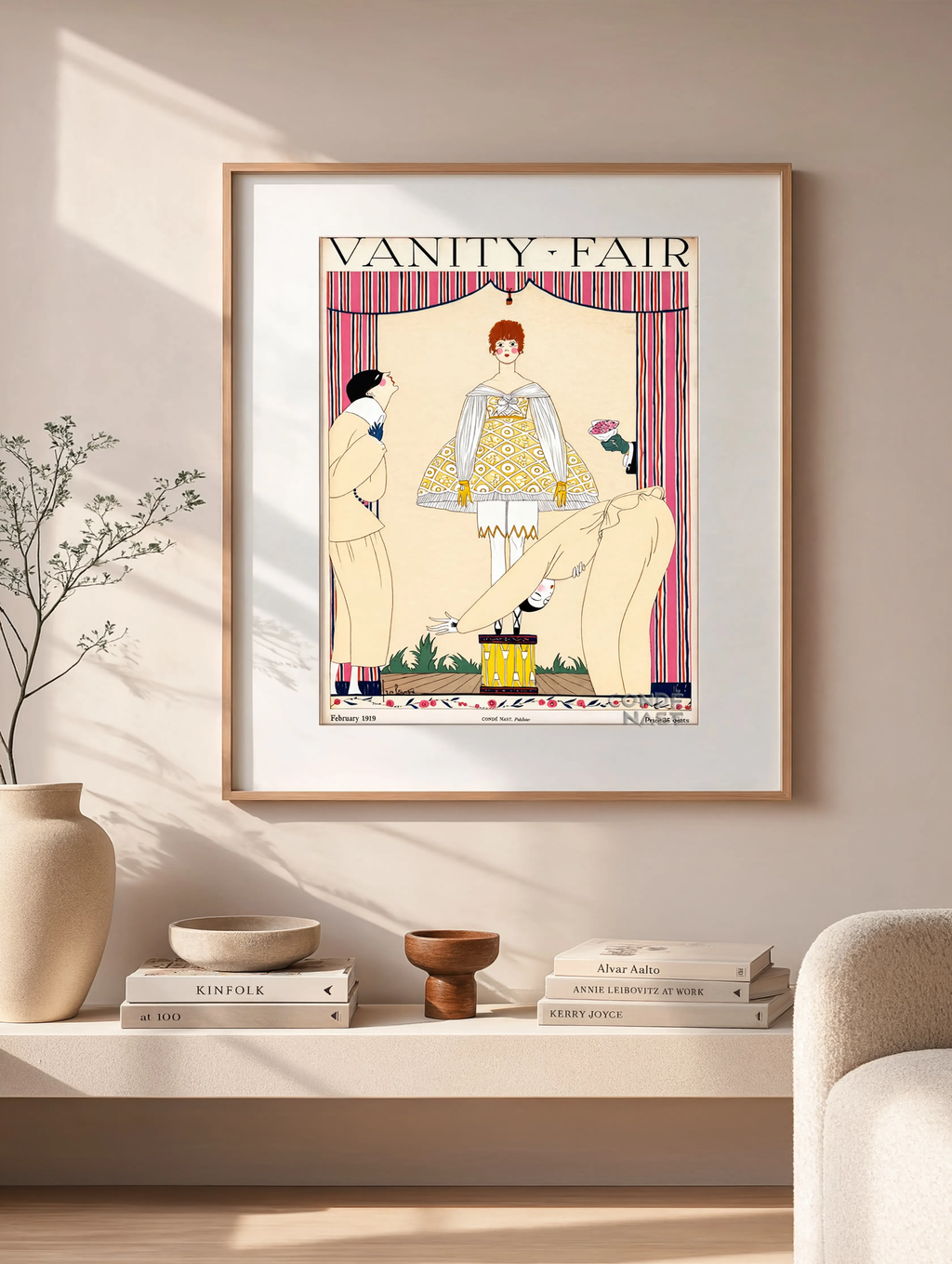 Vanity Fair Cover February 1919 – Vintage Magazine Art Print