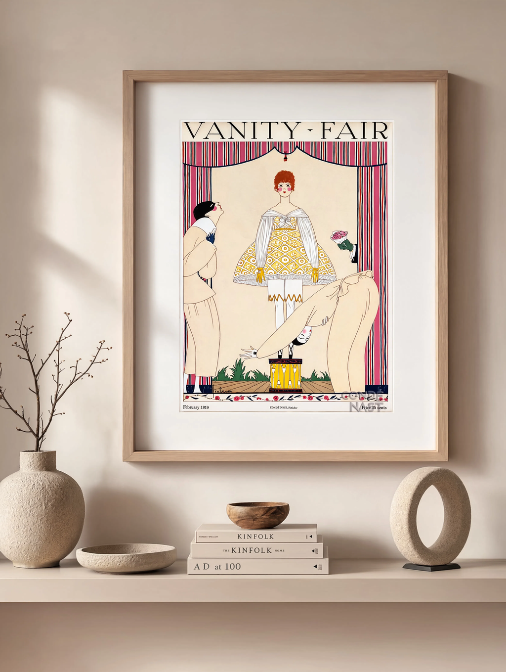Vanity Fair Cover February 1919 – Vintage Magazine Art Print