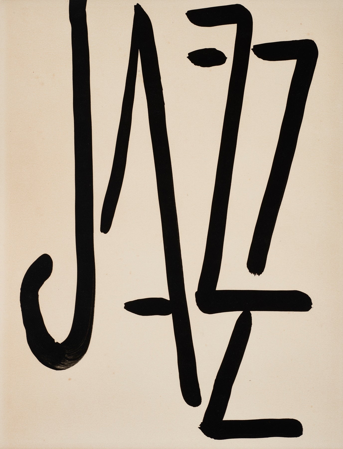 Jazz – Title (1947) by Henri Matisse – Modernist Cut-Out Art Print