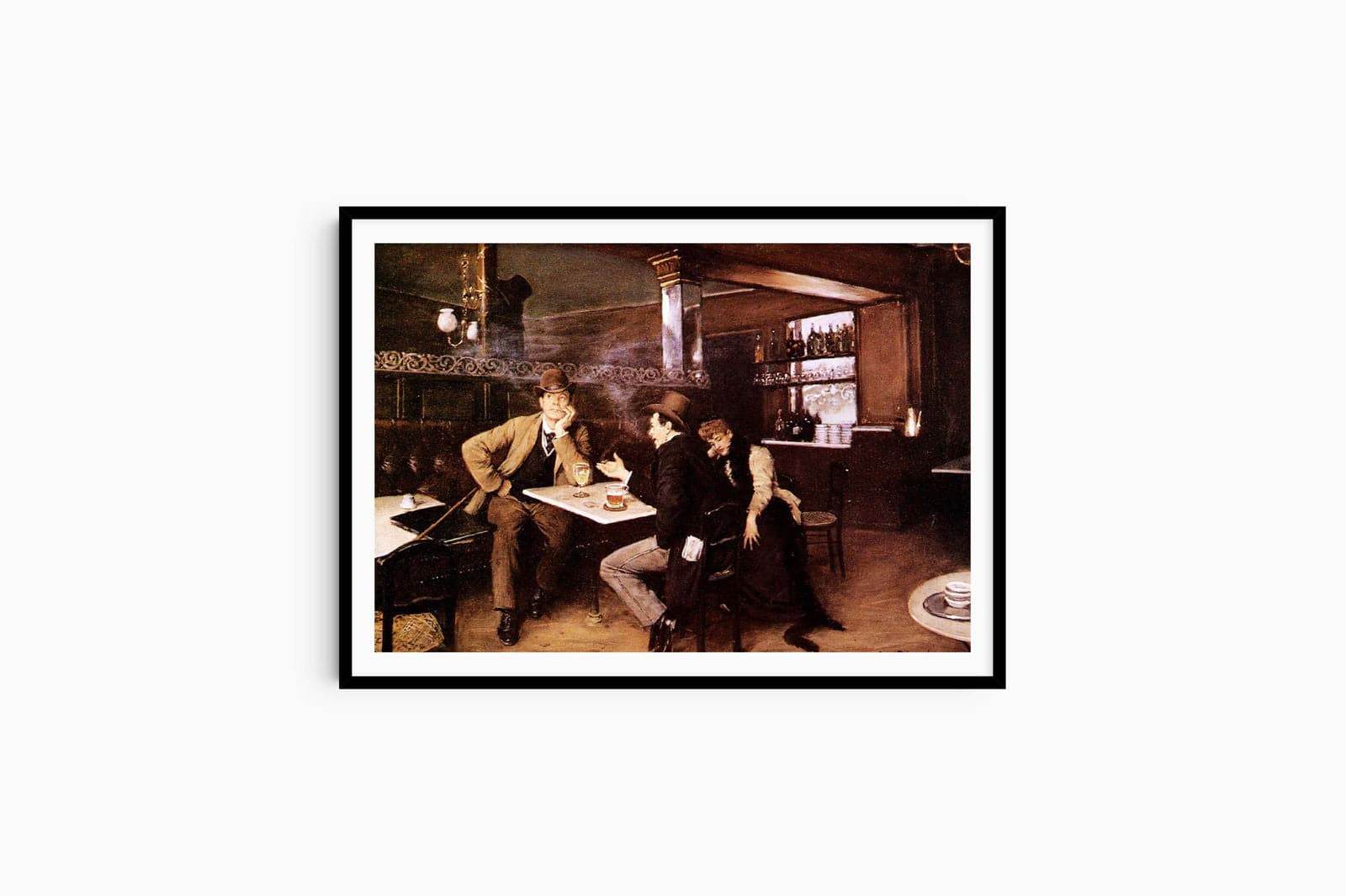 Jean Béraud - Au Bistro - Hakyarts