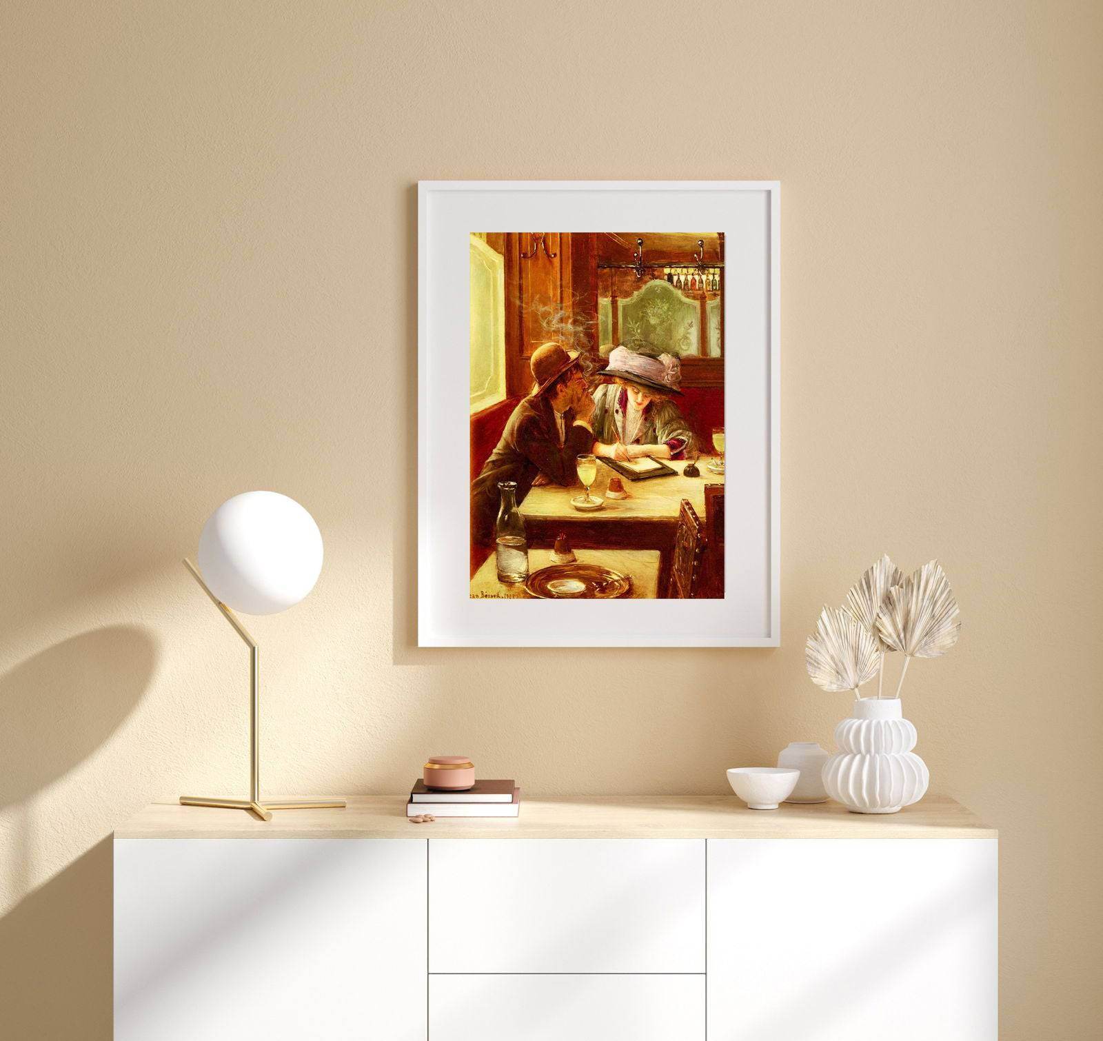 Jean Béraud - La Lettre - Hakyarts