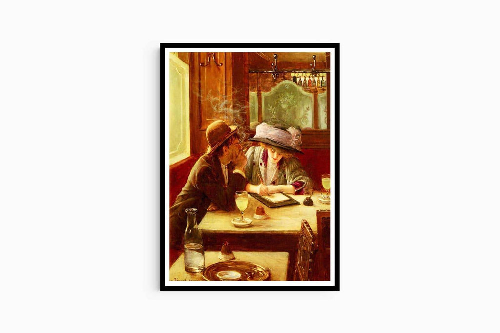 Jean Béraud - La Lettre - Hakyarts