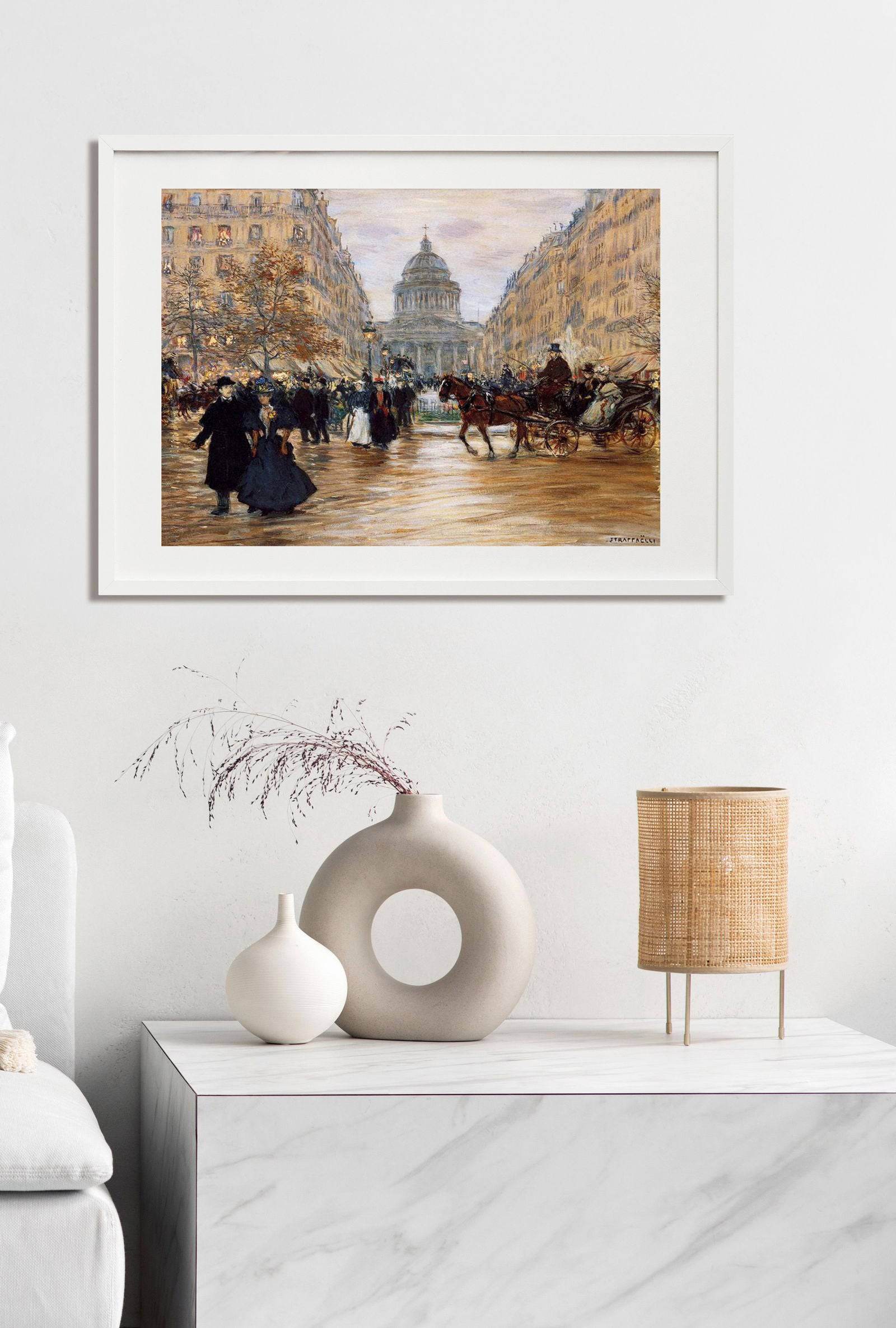 Jean Francois Raffaelli - Boulevard Saint-Michel - Hakyarts