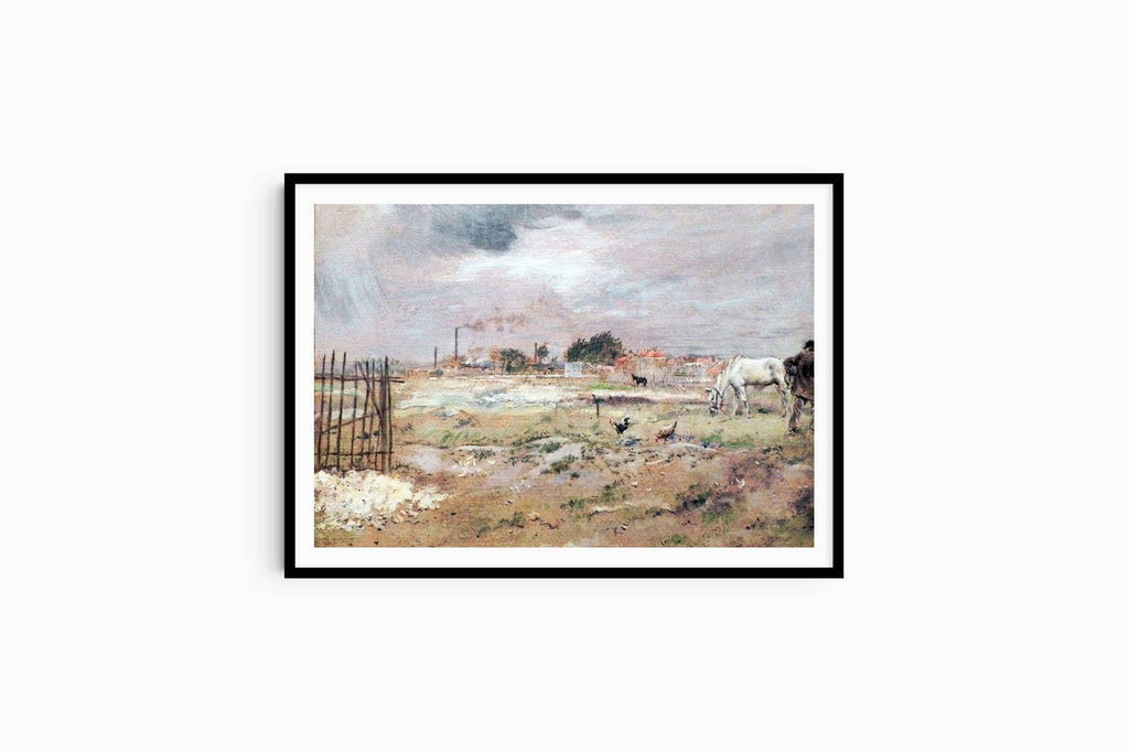 Jean Francois Raffaelli - Faubourgs Parisiens' - Hakyarts