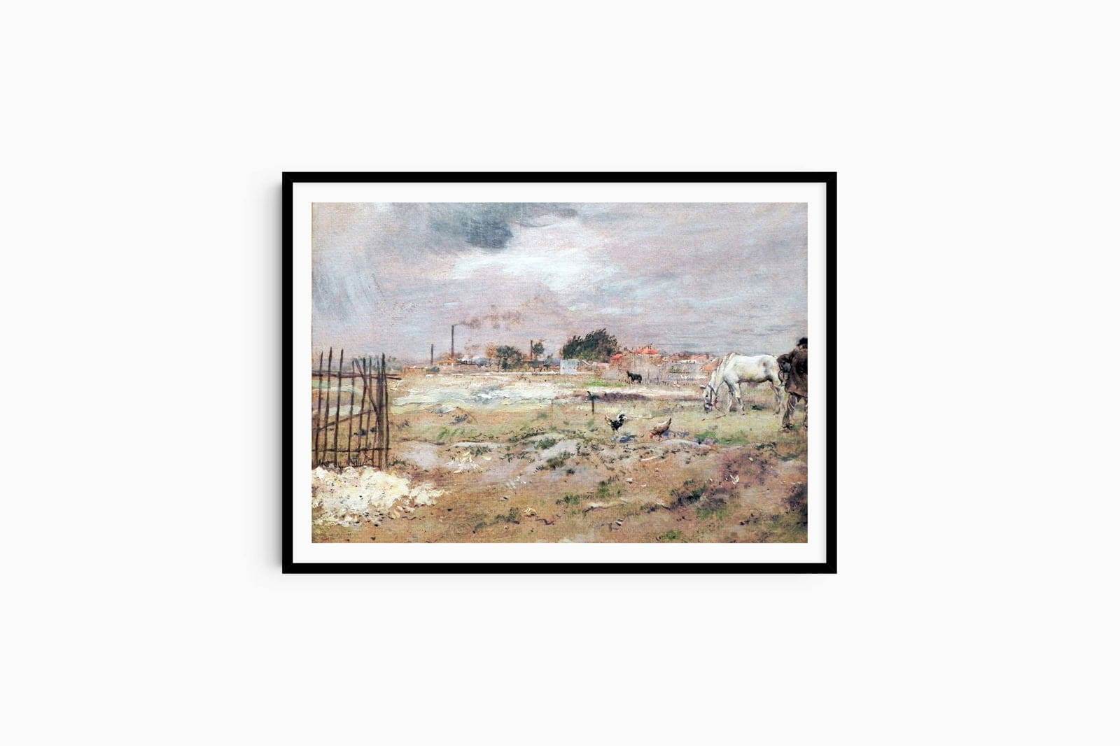 Jean Francois Raffaelli - Faubourgs Parisiens' - Hakyarts