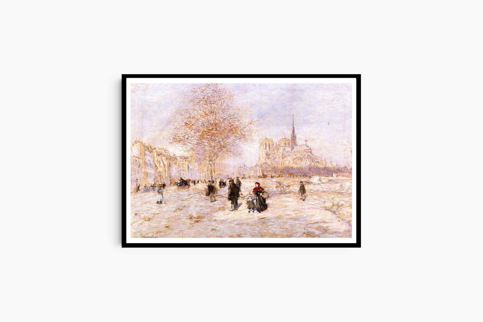 Jean Francois Raffaelli - Notre Dame de Paris - Hakyarts