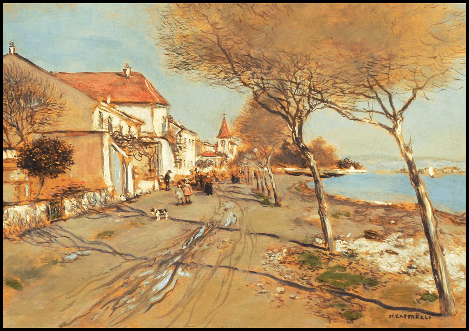 Jean Francois Raffaelli - Paisaje - Hakyarts