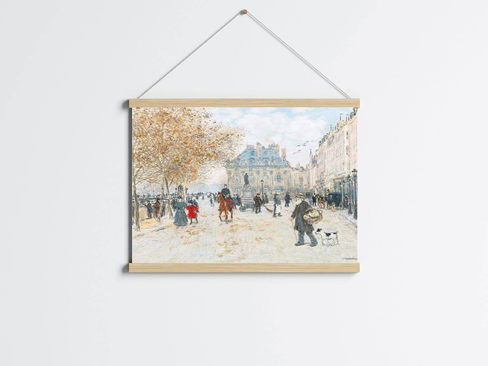 Jean Francois Raffaelli - Quai Malaquais Paris - Hakyarts