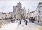Jean Francois Raffaelli - View on Ghent - Hakyarts