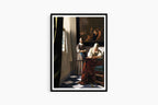 Johannes Vermeer - Lady Writing a Letter with her Maid