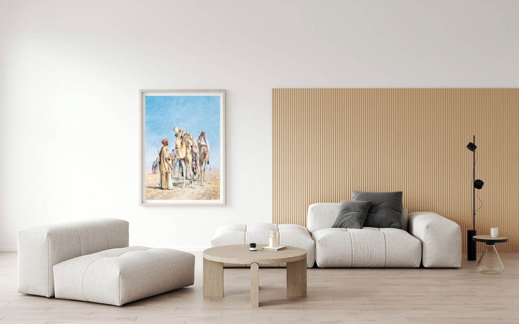 John Frederick Lewis - Halt In The Desert - Hakyarts