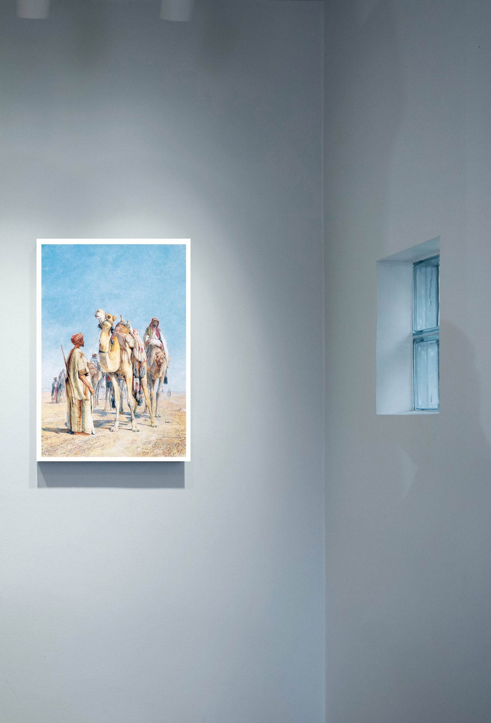 John Frederick Lewis - Halt In The Desert - Hakyarts