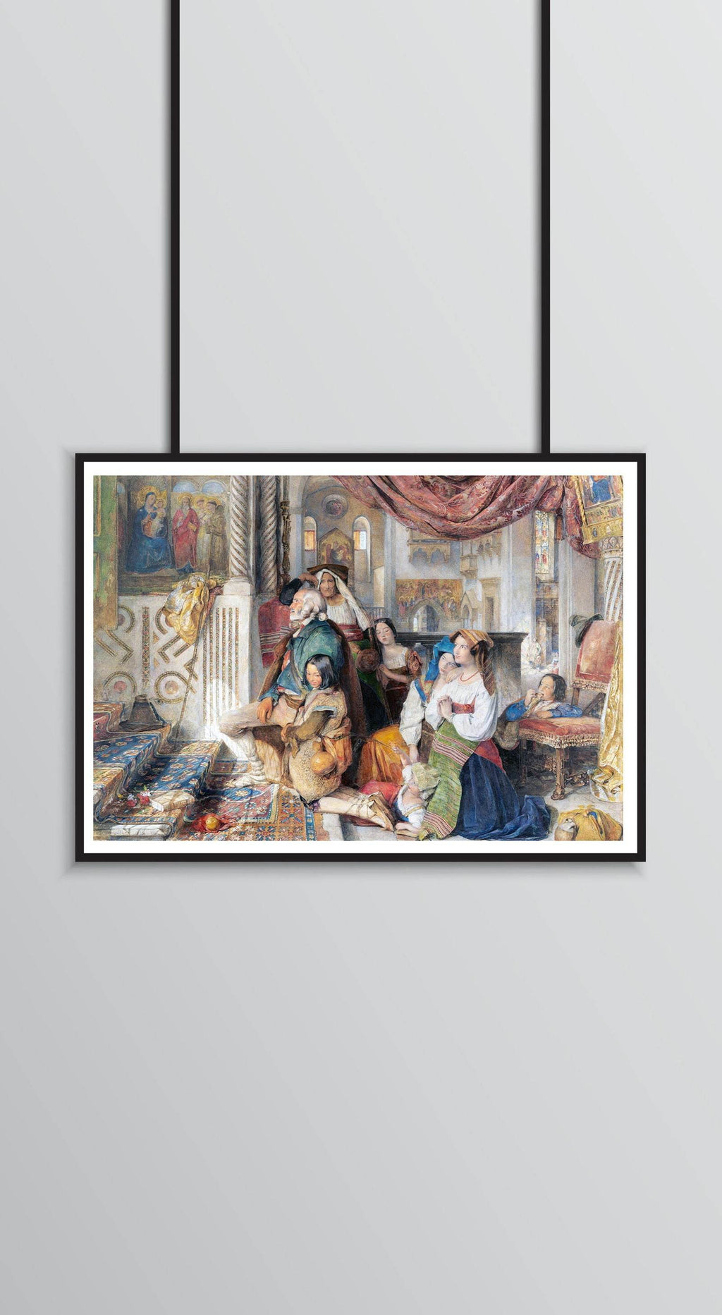 John Frederick Lewis - Roman Pilgrims - Hakyarts