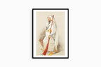 John Frederick Lewis - Study Of A Man Wearing North African Dress - Hakyarts