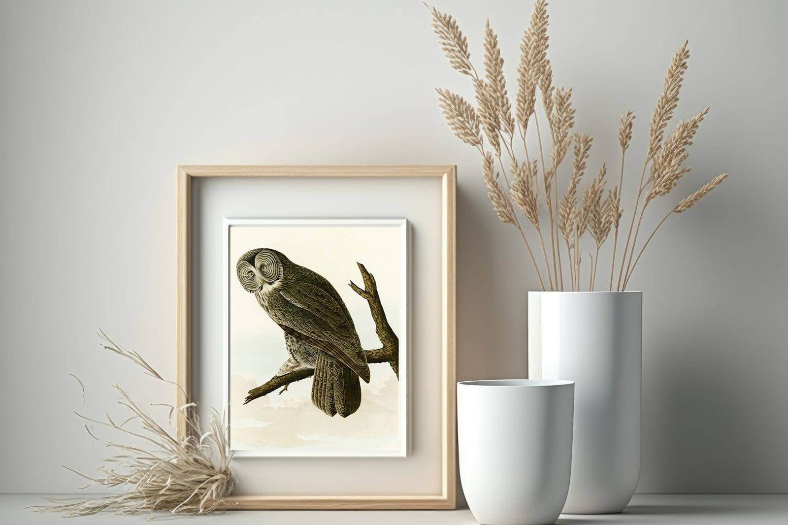 John James Audubon - Great Cinereous Owl - Hakyarts