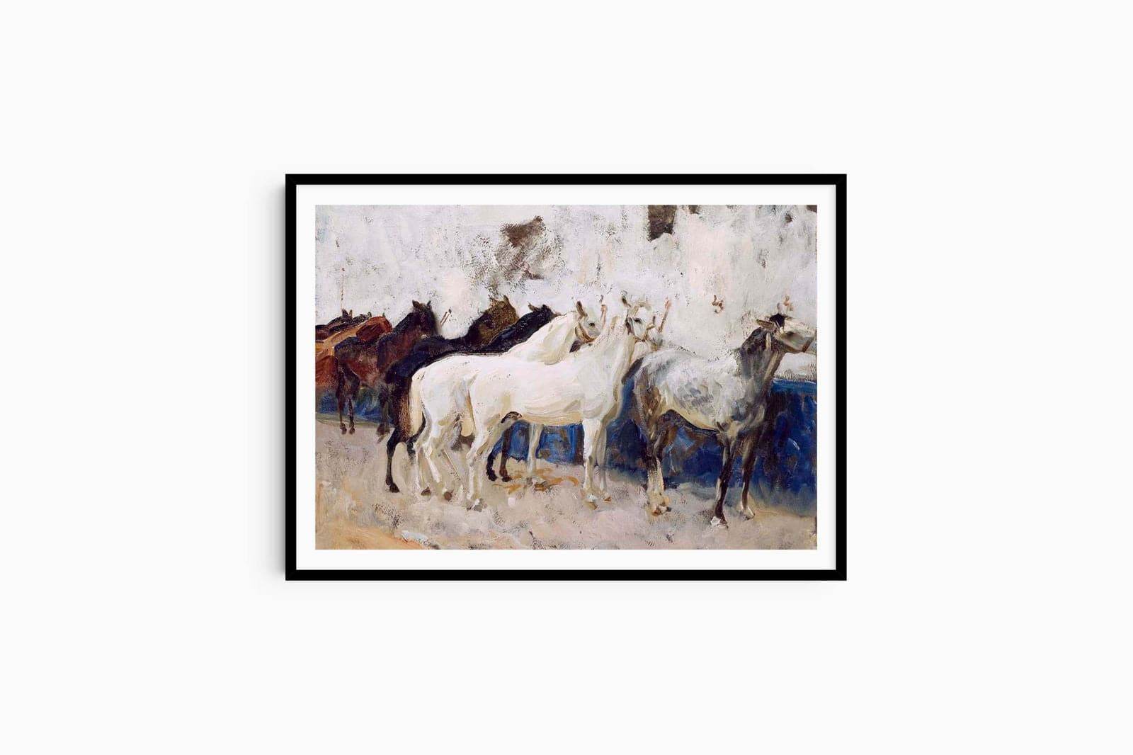 John Singer Sargent - Horses at Palma - Hakyarts