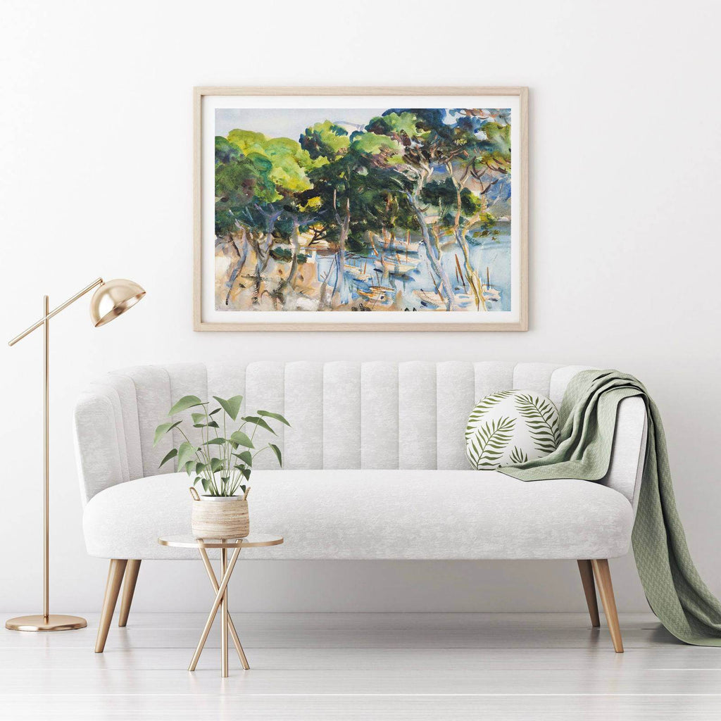 John Singer Sargent - Puerto de Soller - Hakyarts