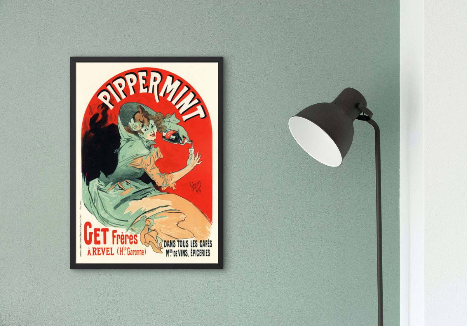 Jules Chéret- Pippermint Poster