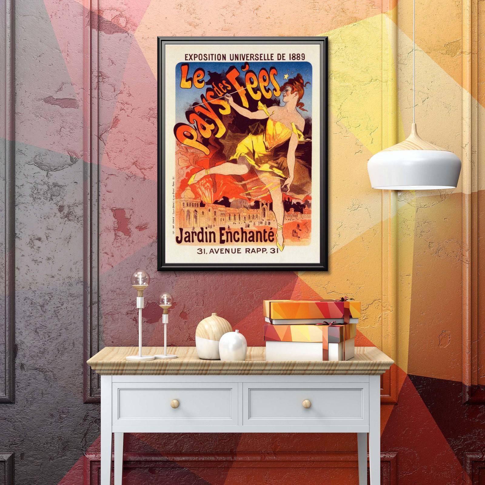 Jules Chéret - Le Pays des Fées Poster