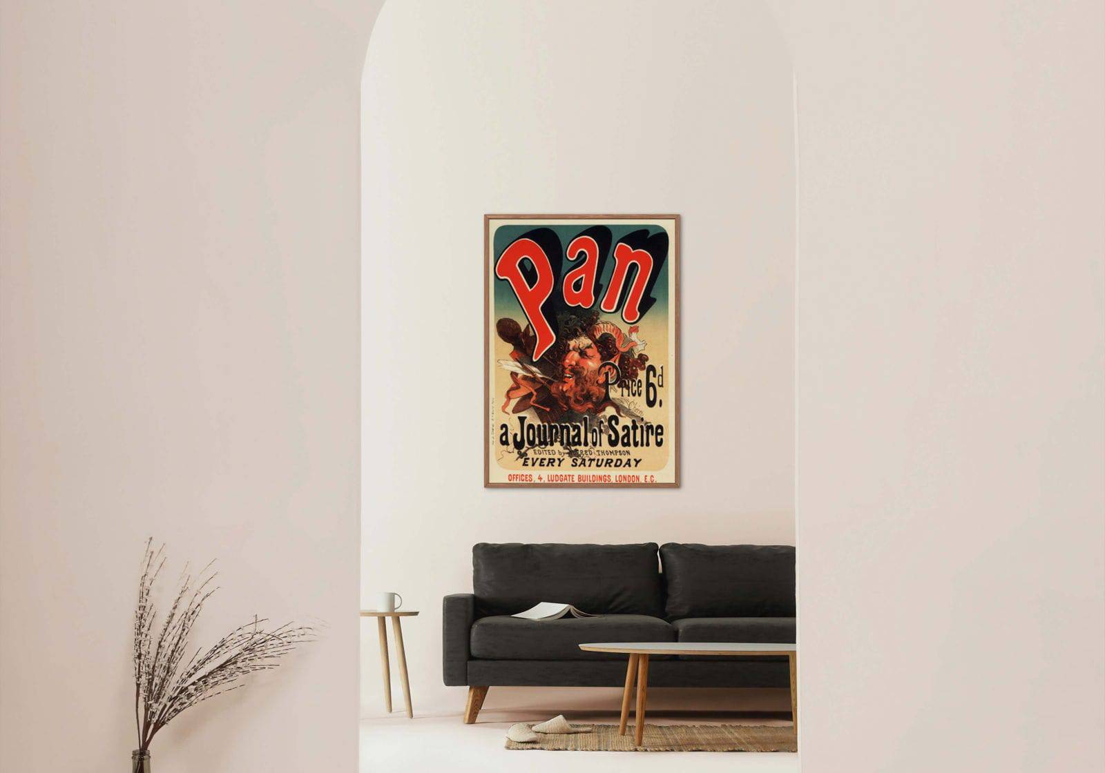 Jules Chéret - Pan Poster