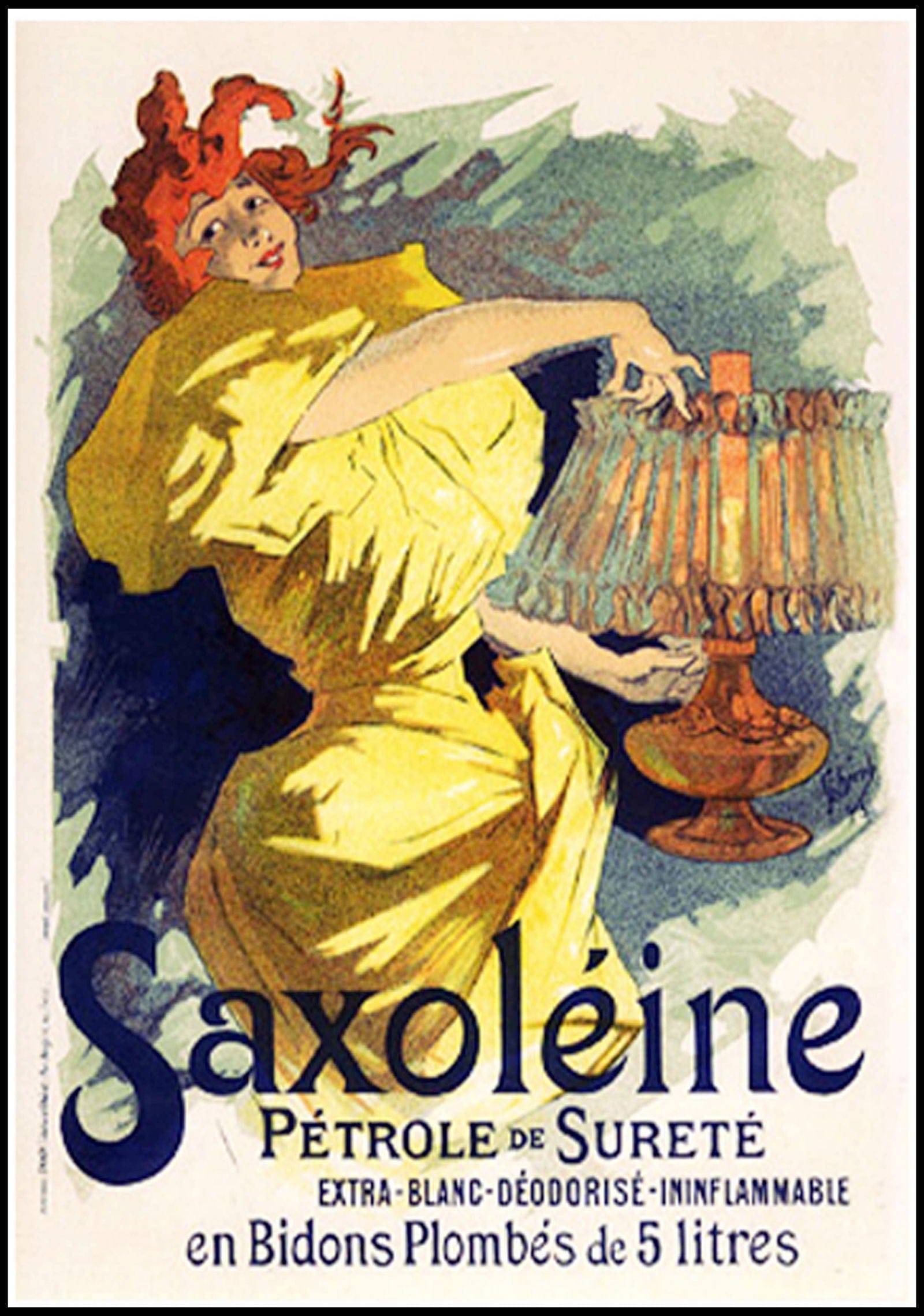 Jules Chéret - Saxoléine Poster