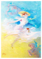 Jules Chéret - The Farandole Poster
