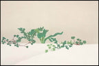 Kamisaka Sekka - Green plants from Momoyogusa - Hakyarts