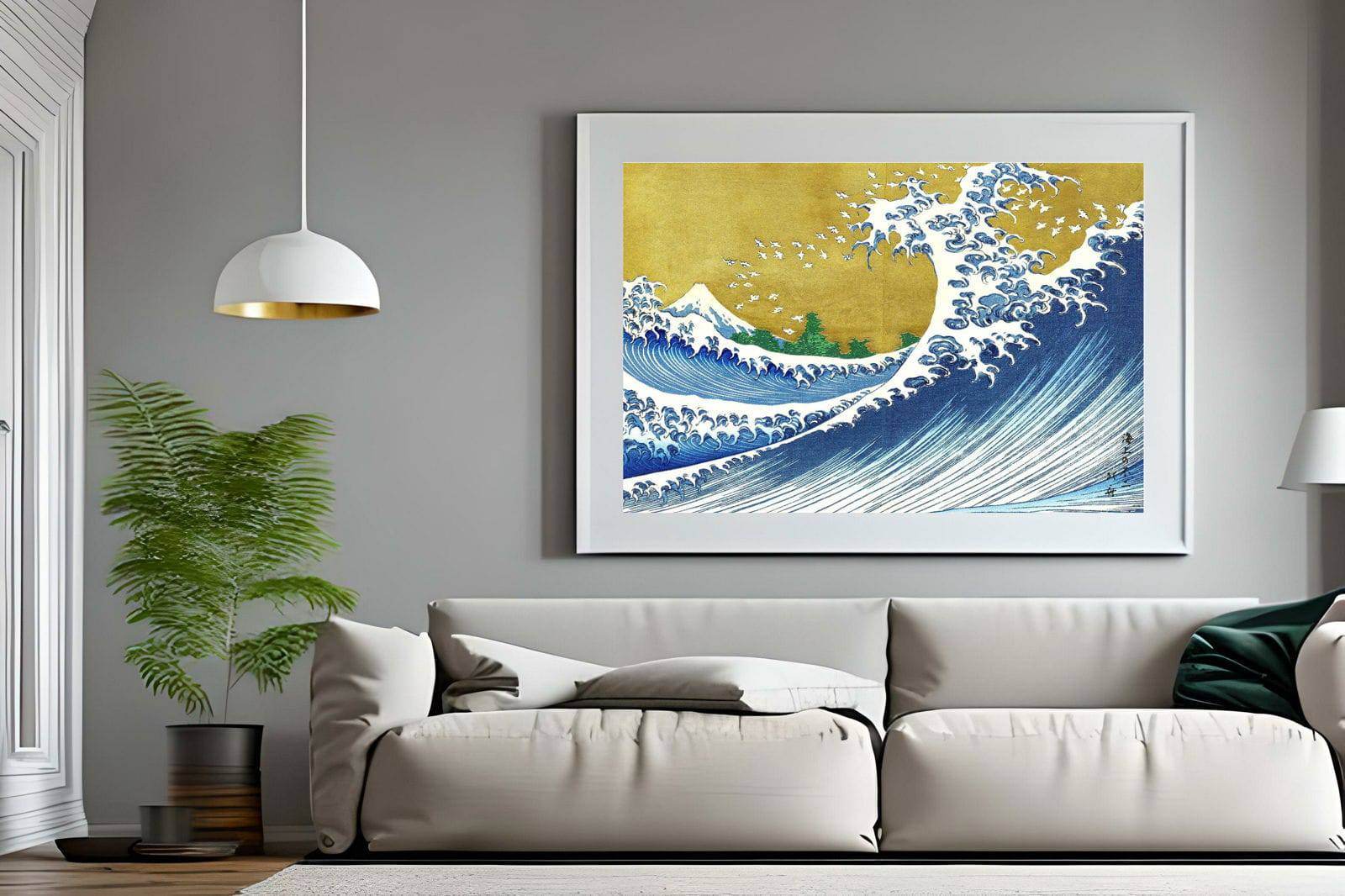 Katsushika Hokusai - Big Wave - Hakyarts