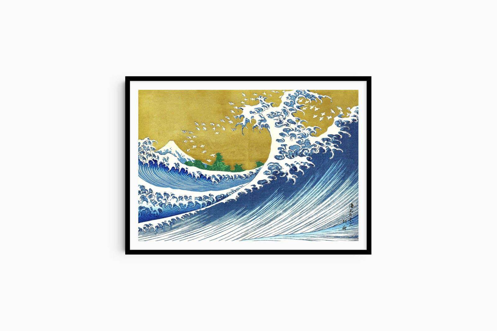 Katsushika Hokusai - Big Wave - Hakyarts