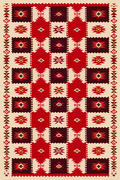 Kilim Print 2 | Geometric Kilim Rug-Inspired Art Print